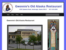 Tablet Screenshot of gwenniesrestaurant.com